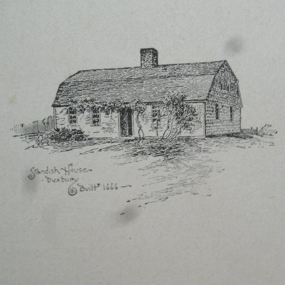 The Courtship of Miles Standish by Longfellow Hardcover 1895 Edition - Picture 15 of 16